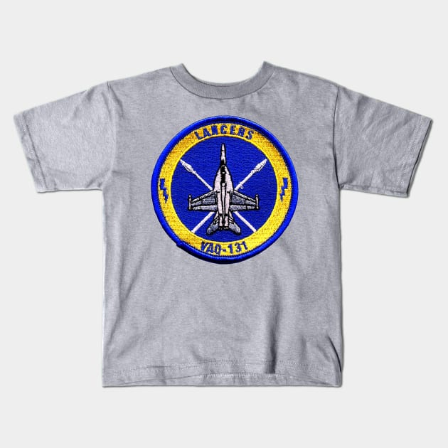 Electronic Attack Squadron 131 Lancers Kids T-Shirt by Spacestuffplus